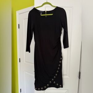 Black Knee Length Dress